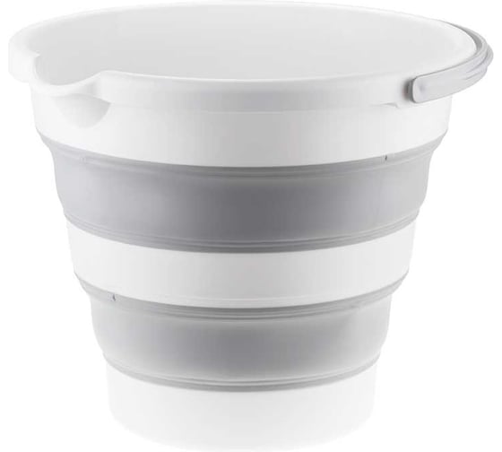 Изображение товара Ведро IDEA ФЛЕКС 10 л, складное М 2413 Смоки