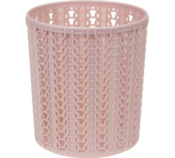 Изображение товара Подставка IDEA вязание круглая (Чайная роза) М 2384 Чайная роза