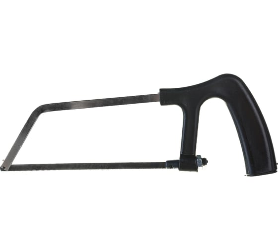 Изображение товара Ножовка TUNDRA по металлу хромированная, пластиковая рукоятка, 150 мм 881761