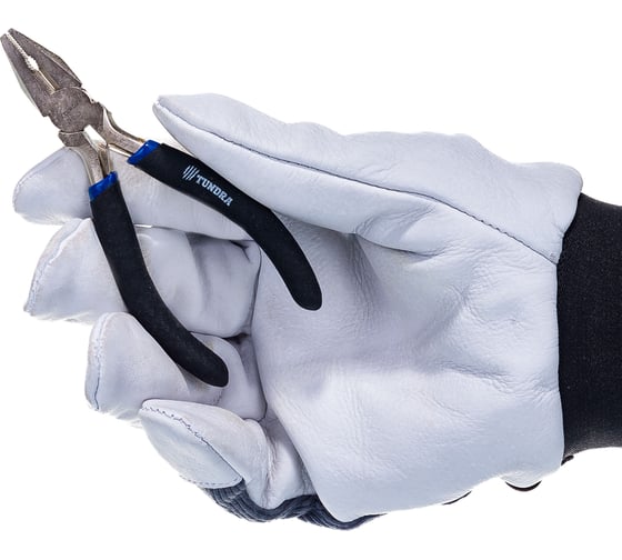 Изображение товара Плоскогубцы TUNDRA 120 мм, никелированные, обрезиненные рукоятки 881671