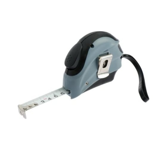 Изображение товара Рулетка ТУНДРА двухкомпонентный корпус, автостоп, 7.5 м х 25 мм 881729