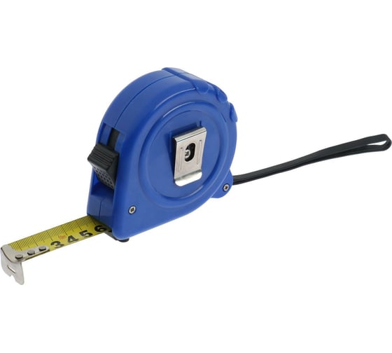 Изображение товара Рулетка ТУНДРА пластиковый корпус, 3 фиксатора, 5 м х 19 мм 881689