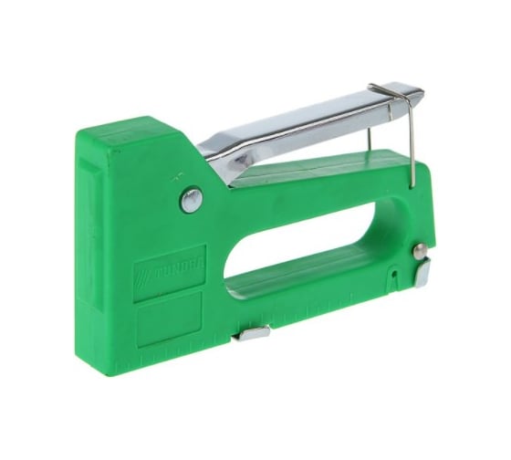 Изображение товара Степлер ТУНДРА мебельный пластиковый корпус, тип скоб 53, 4 - 8 мм 1550259