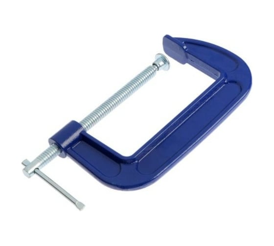 Изображение товара Струбцина ТУНДРА G-образная высокопрочный чугун, усиленная, 6", 150 мм 4774268