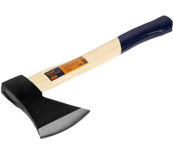 Изображение товара Топор ТУНДРА кованый , деревянное топорище 46 см, 1000 г 882042