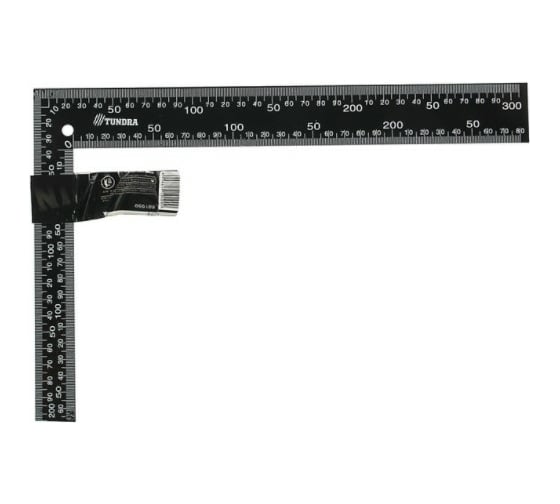 Изображение товара Цельнометаллический угольник ТУНДРА 300 х 200 мм 881959