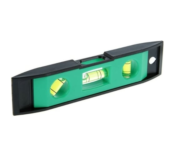 Изображение товара Уровень ТУНДРА пластиковый магнитный 3 глазка, 150 мм 1220209