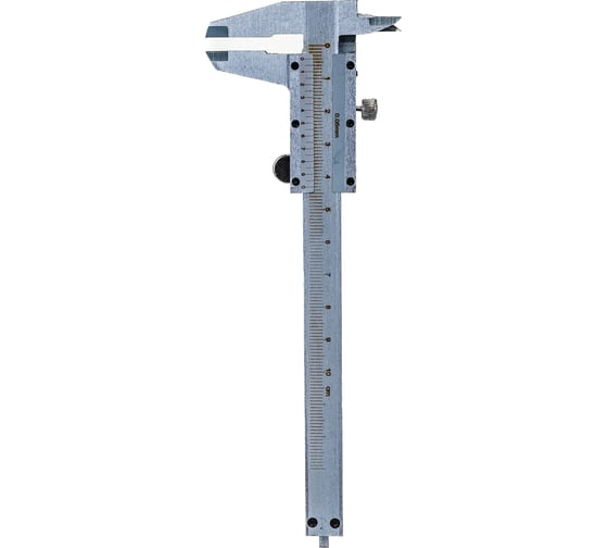 Изображение товара Штангенциркуль ТУНДРА металлический, с глубиномером, цена деления 0.05 мм, 100 мм 1112958