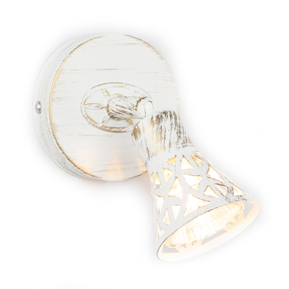 Купить Настенный светильник eurosvet споты, 20027, белый с золотом 00000073767