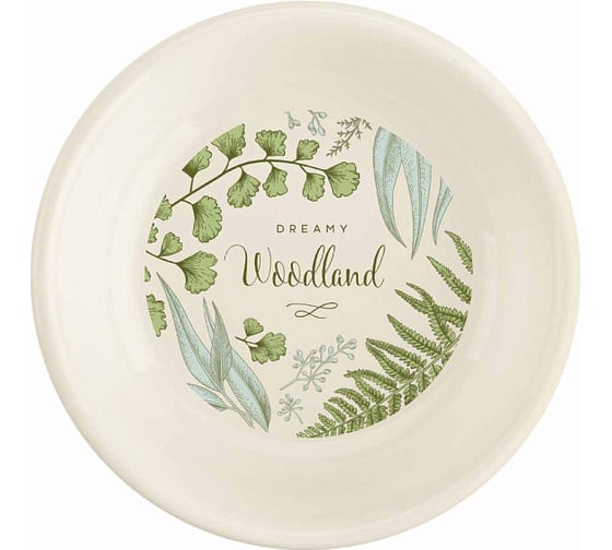 Изображение товара Тарелка глубокая Phibo "picnic" с декором, 185 мм (бежевый) 435227807