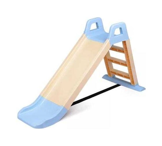 Изображение товара Горка детская для катания OKIKID спуск 140 см, голубая, 78x135x60 см T1-1-010