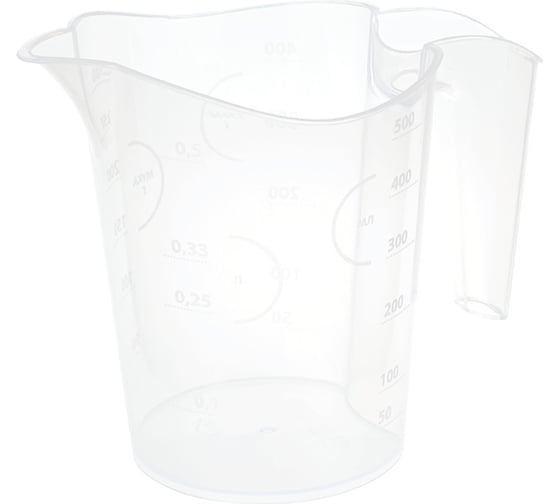 Изображение товара Кувшин мерный IDEA 0,5 л М 1200 Прозрачный