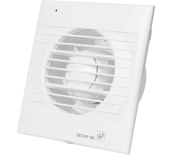 Изображение товара Вентилятор Soler&Palau Decor 100SF (230V 50HZ) короткий фланец 03-0103-028