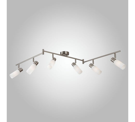Изображение товара Потолочный светильник Eurosvet СПОТЫ 20043, 6, сатин никель 00000077099