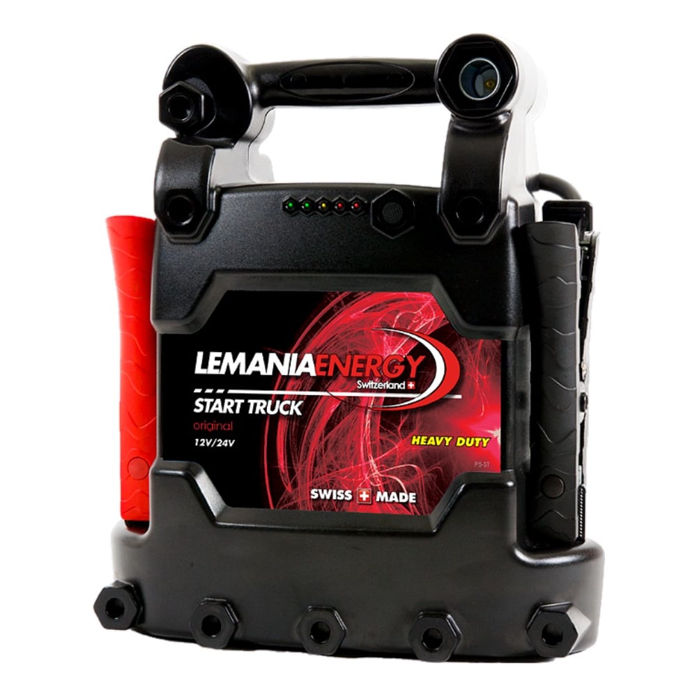 Изображение товара Пусковое устройство (бустер) LEMANIA ENERGY 12/24В 5000/2500А P5-ST-1224V В0000000179727