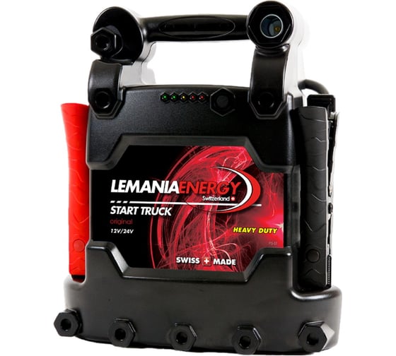 Изображение товара Пусковое устройство (бустер) LEMANIA ENERGY 12/24В 5000/2500А P5-ST-1224V В0000000179727