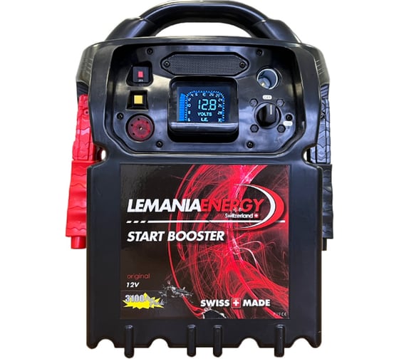 Изображение товара Пусковое устройство бустер LEMANIA ENERGY 12В, 3100А P19-3100 В0000000179703