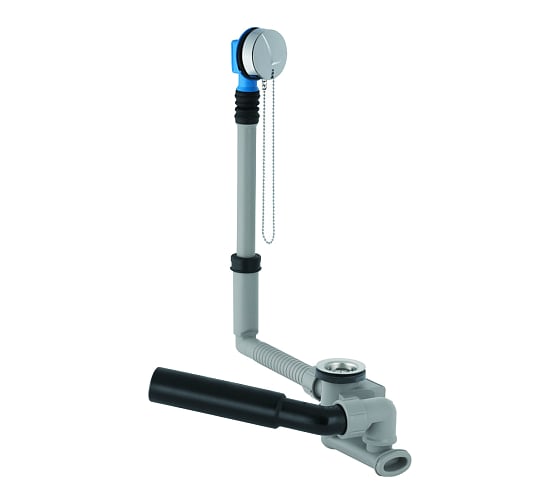 Изображение товара Слив-перелив с цепочкой для стандартной ванны GEBERIT 50 мм 150.017.00.1 00000004920