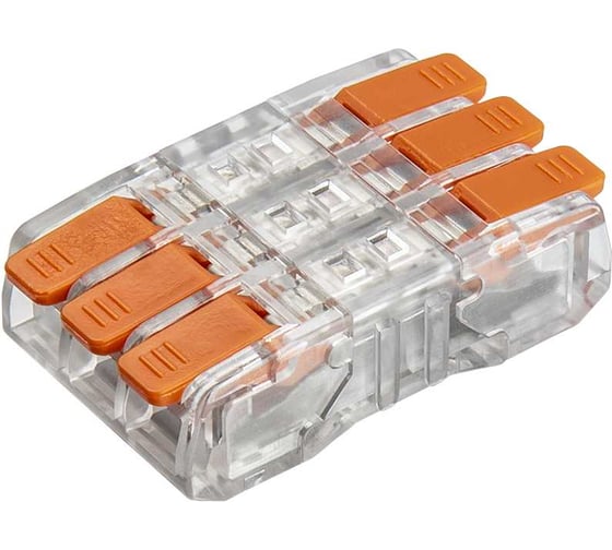 Изображение товара Клеммы монтажные Navigator 95 191 NTC-R4-3-3-r (5 шт/упак) 95191