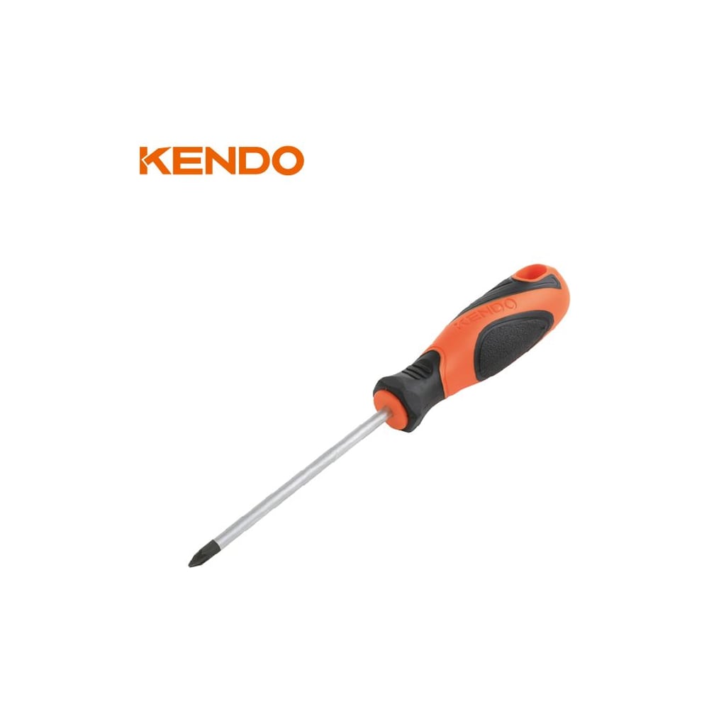Изображение товара Отвертка KENDO PH2х250 мм 20134 Изображение товара Отвертка KENDO PH2х250 мм 20134