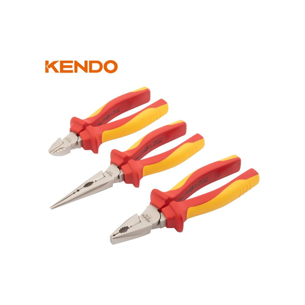 Изображение товара KENDO набор диэлектрического инструмента 3 шт 85134 профессиональный