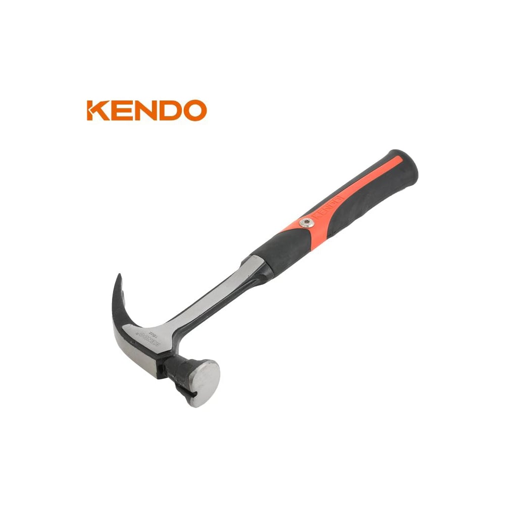 Изображение товара Молоток-гвоздодер KENDO 450 г для столярных работ и строительных задач