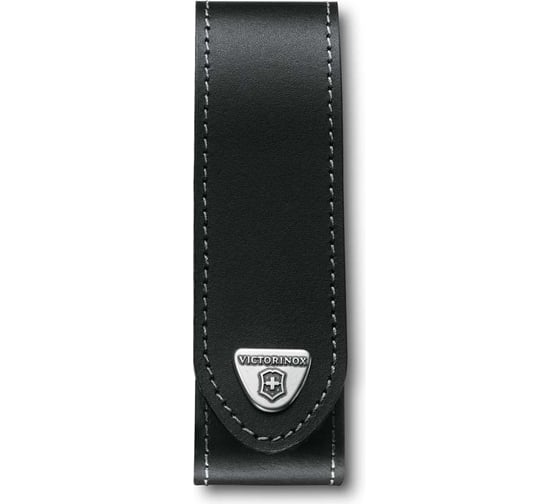 Изображение товара Кожаный чехол для RangerGrip 130 мм Victorinox чёрный, на липучке 4.0506.L