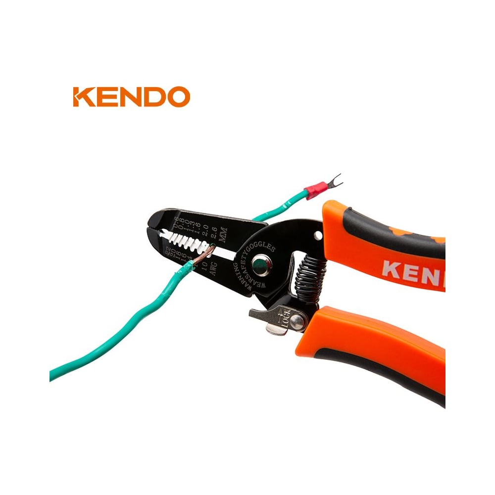 Изображение товара Инструмент для зачистки кабеля KENDO 0.6-2.6 мм2, полупрофессиональный ручной Изображение товара Инструмент для зачистки кабеля KENDO 0.6-2.6 мм2, полупрофессиональный ручной