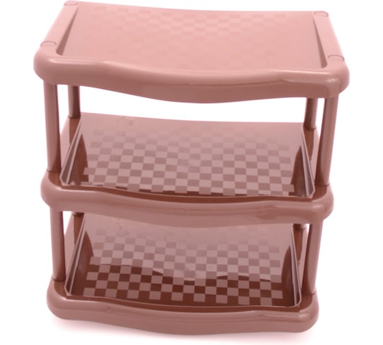 Изображение товара Этажерка для обуви Мультипласт Групп КО АКТ 3 секции MPG5613