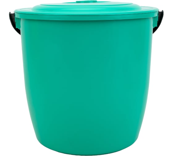 Изображение товара Ведро Мультипласт Групп 13л с крышкой КРЕПЫШ MPG7174