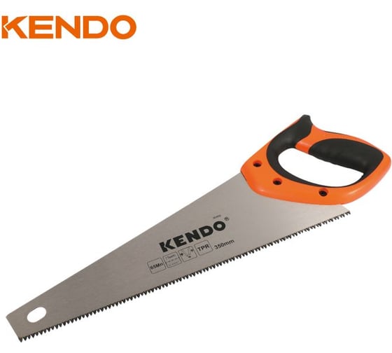 Изображение товара Ножовка по дереву KENDO 550 мм 30424