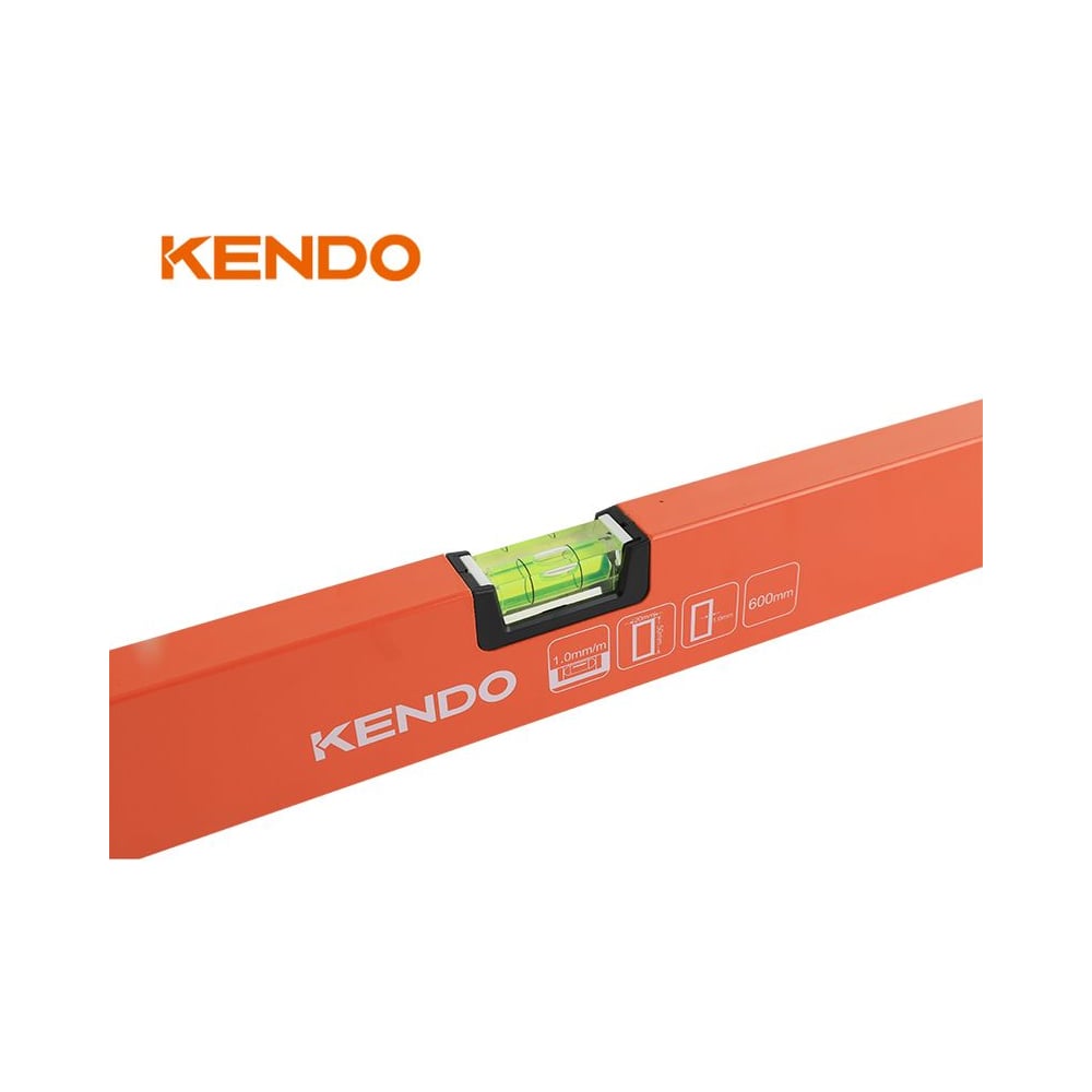 Изображение товара Алюминиевый уровень KENDO 300 мм - точный бытовой инструмент для выравнивания