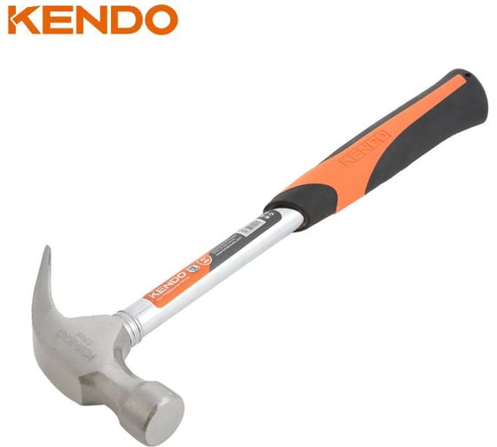Изображение товара Молоток-гвоздодер KENDO 450 г 25101