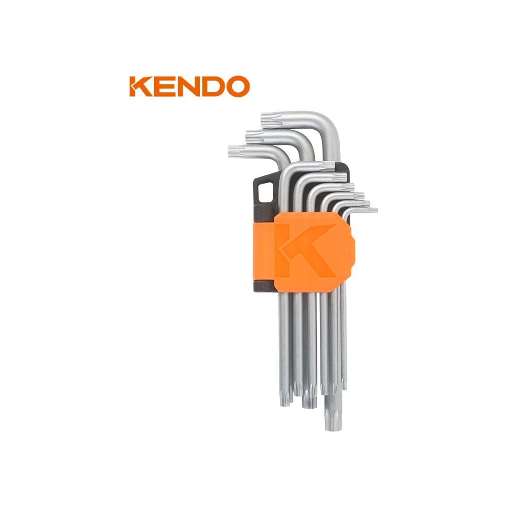 Изображение товара Набор длинных ключей TORX KENDO 9 шт. 20742