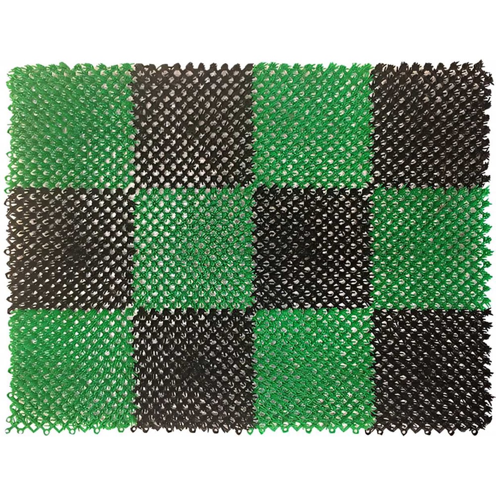 Изображение товара Коврик Мультипласт Групп Травка черно-зеленый 41х54 см MPG3367