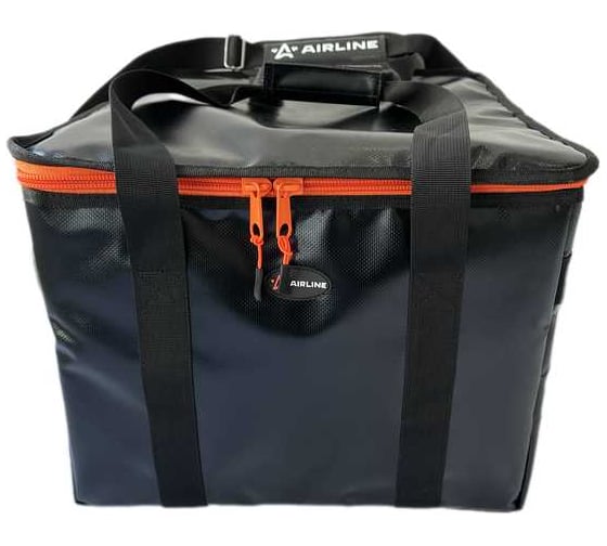 Изображение товара Сумка-холодильник Airline BIG SIZE, 50 л, 41x42x30 см, вертикальная, черная ADCB026