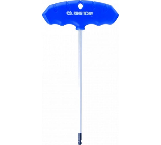 Изображение товара Т-образный шестигранник KING TONY 10 мм, 120,0 х 240,0 мм, с шаровым окончанием 115010MR