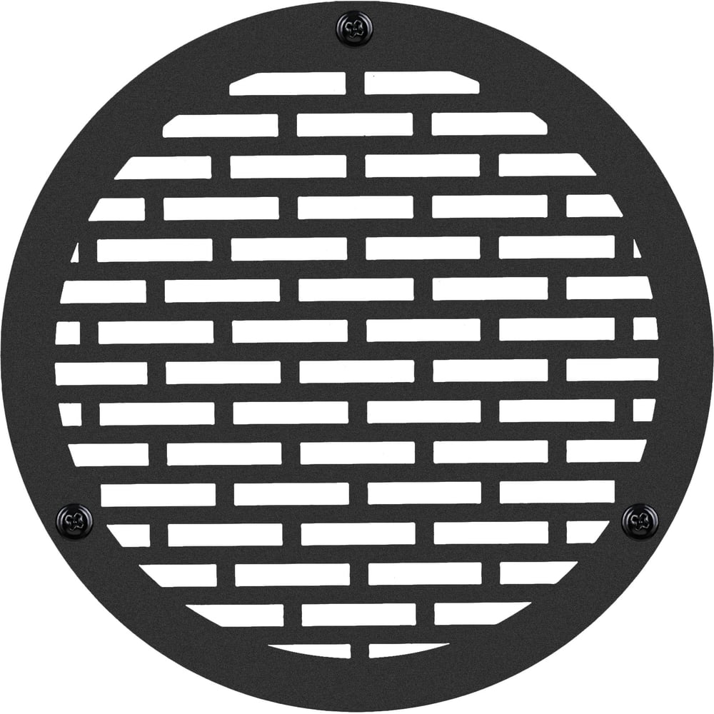 Изображение товара Накладка Лофт черный 20 см для вентиляции из стали