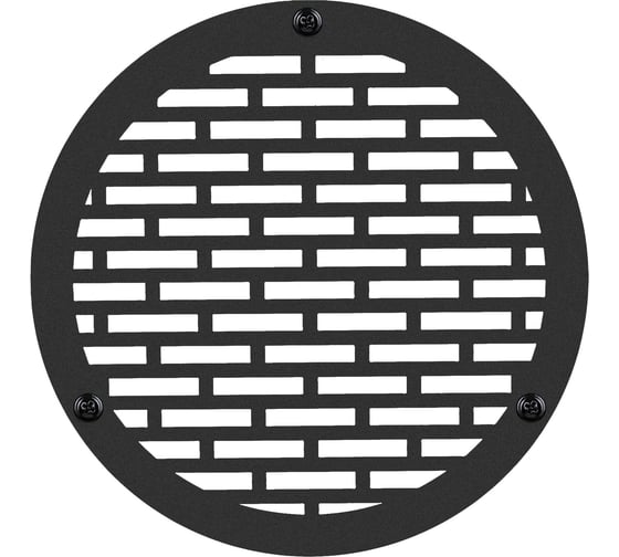 Изображение товара Накладка Лофт черный, 20 см для вентиляции ООО СКП ВРКр-002Ч