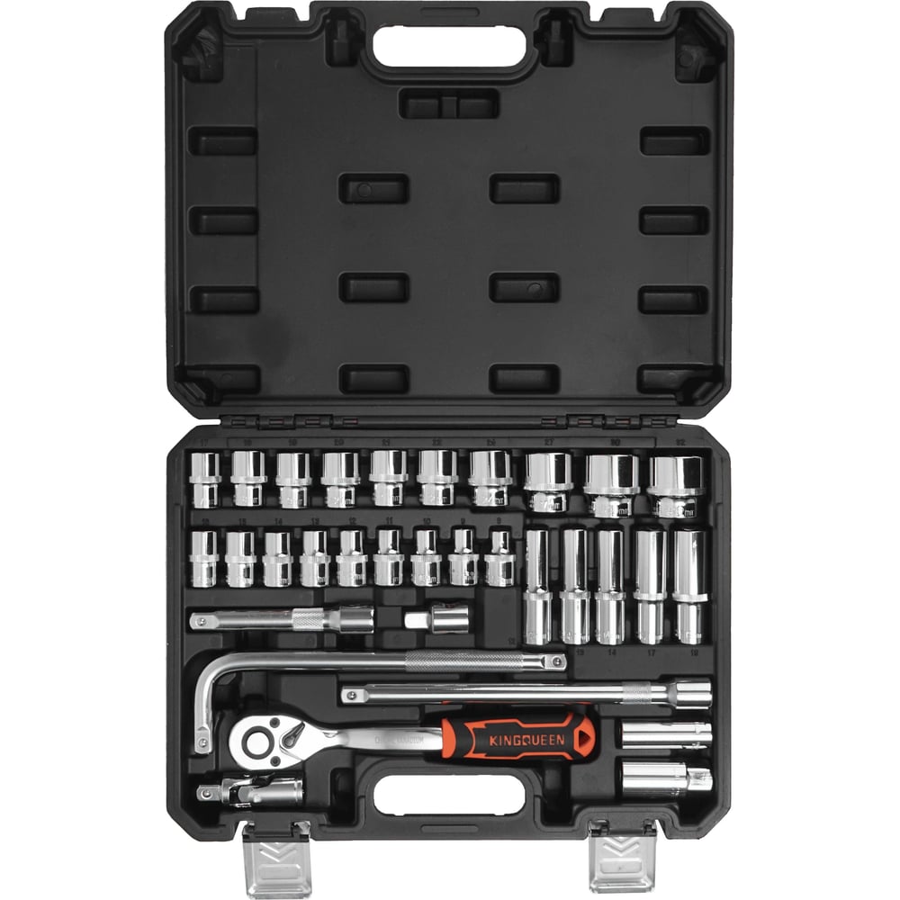 Изображение товара Набор инструментов KINGQUEEN 32 предмета, 72 зуба 09315