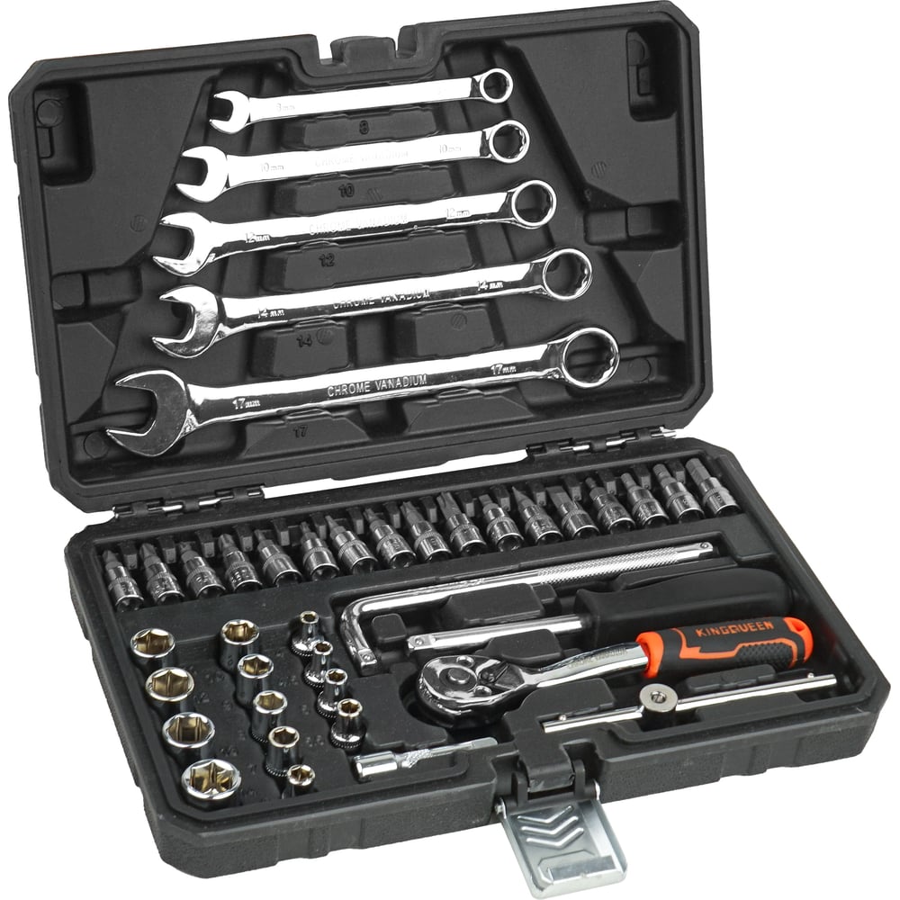 Изображение товара Набор инструментов KINGQUEEN 41 предмет, 72 зуба WIB-10008