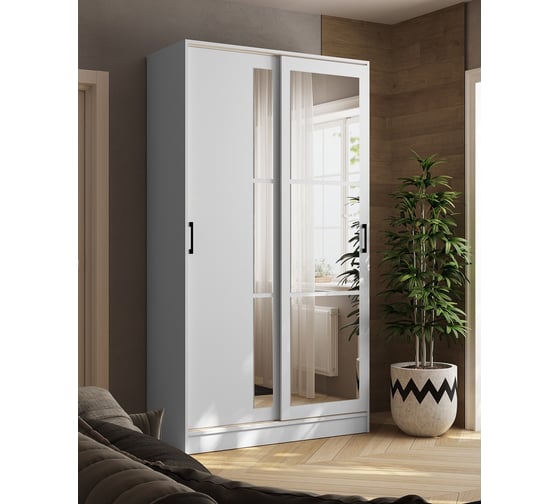 Изображение товара Шкаф-купе Арника Стиль-2 1200 белый 00-00129303