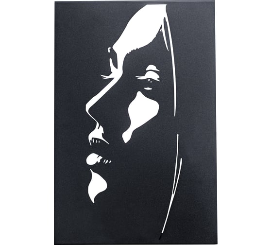 Изображение товара Панно настенное ООО СКП "Девушка", сталь, порошковое покрытие П-084