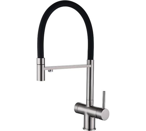 Изображение товара Кухонный смеситель EMAR ЕС - 7024 Satin