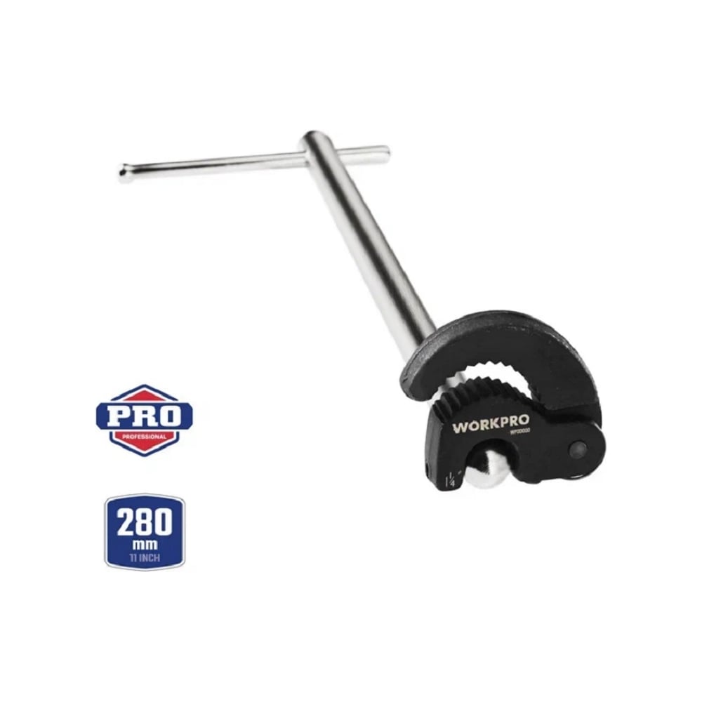 Изображение товара Самозажимной сантехнический ключ WORKPRO WP309002 10-32 мм металлолам