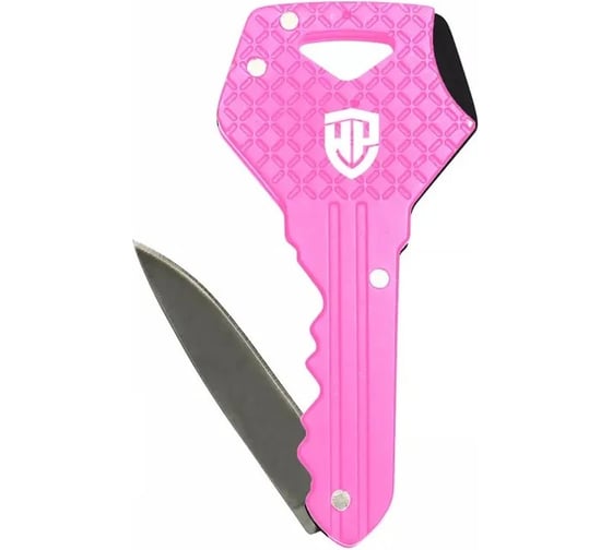 Изображение товара Нож-ключ складной WORKPRO 63.5 мм, розовый WP381006