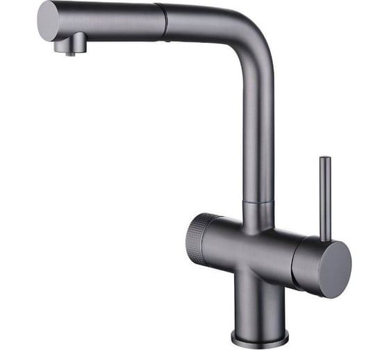 Изображение товара Кухонный смеситель EMAR ЕС - 7026 PVD Dark