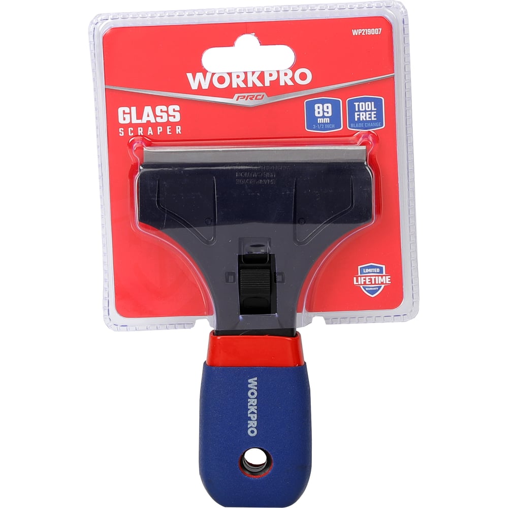 Изображение товара Скребок WORKPRO WP219007 для стекла и плитки 89 мм