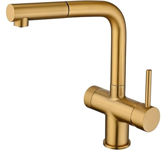 Изображение товара Кухонный смеситель EMAR ЕС - 7026 PVD Golden