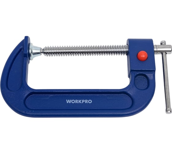 Изображение товара Струбцина G-образная быстроразъемная WORKPRO 100 мм WP232023